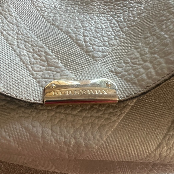 Burberry grey lindburg hobo - Picture 5 of 11